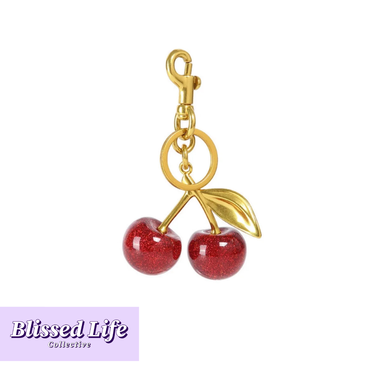 Cherry Pendant Keychain