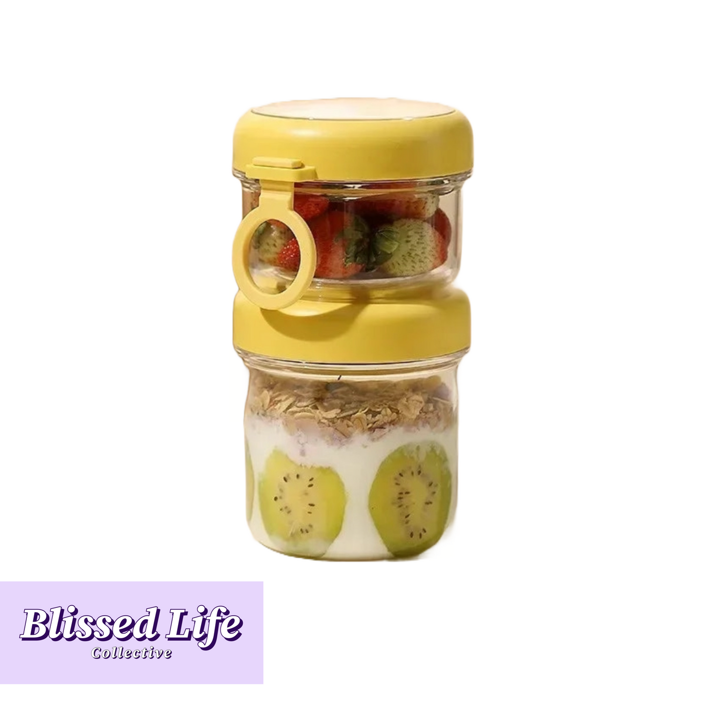 On the Go Breakfast Cup Containers Single Layer