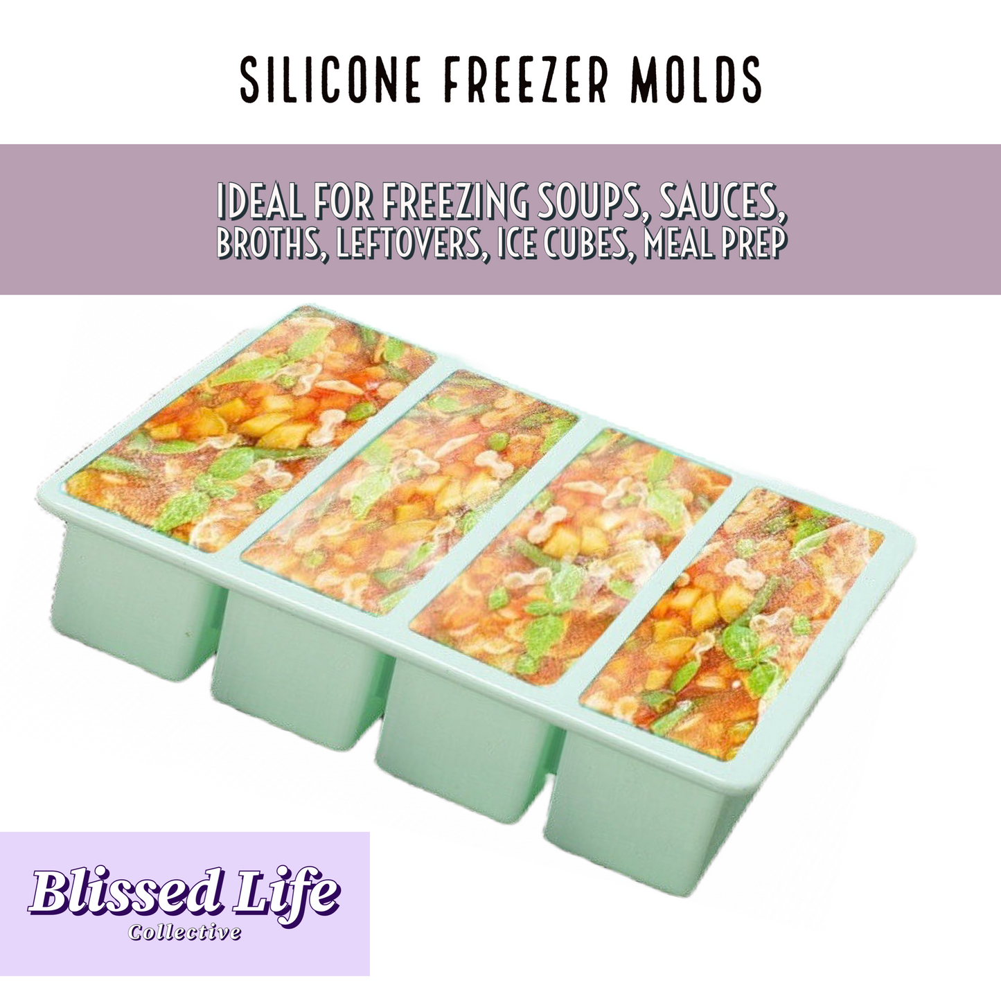 Storage Cube with Lid for Meal Prep