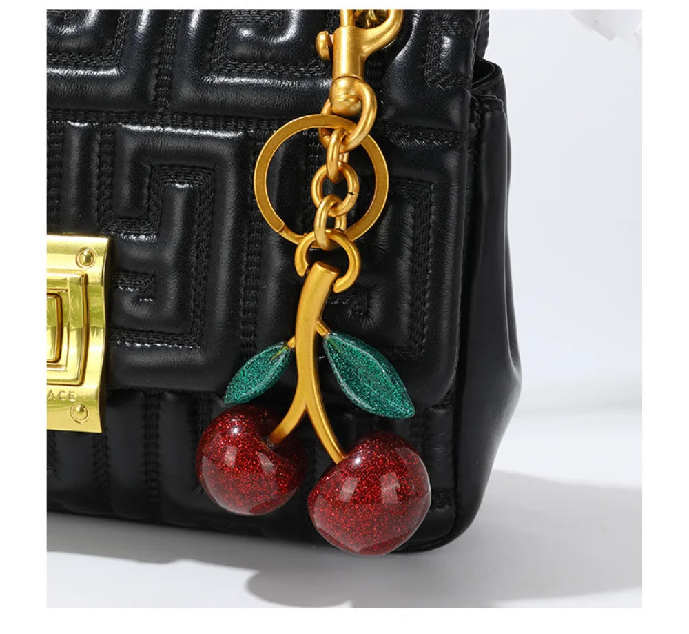 Cherry Pendant Keychain