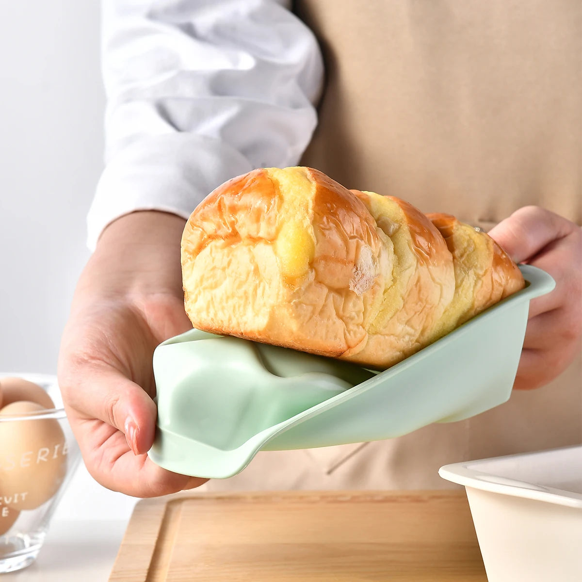 7x4 Silicone Loaf Pan for Baking