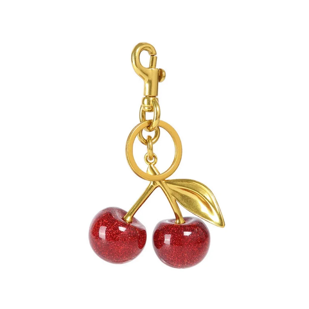 Cherry Pendant Keychain