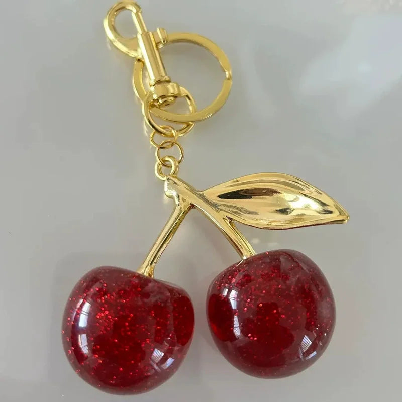 Cherry Pendant Keychain