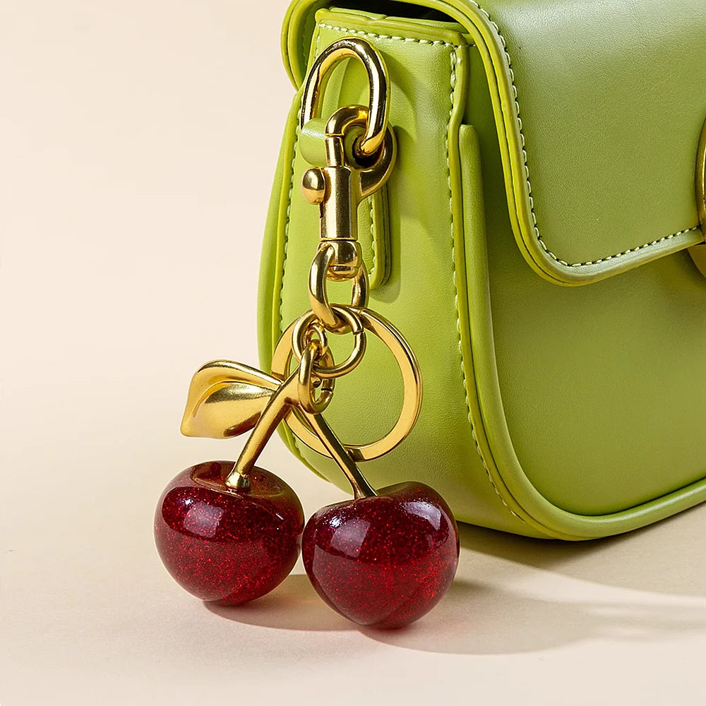 Cherry Pendant Keychain