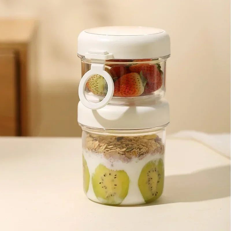 On the Go Breakfast Cup Containers Single Layer