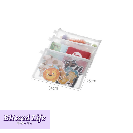 Transparent Storage Bags for Organization