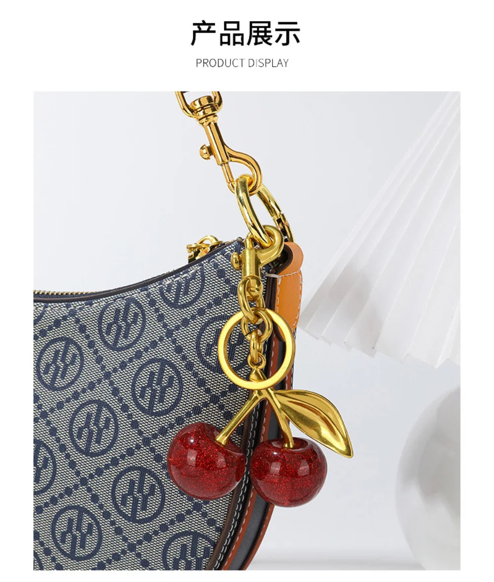 Cherry Pendant Keychain