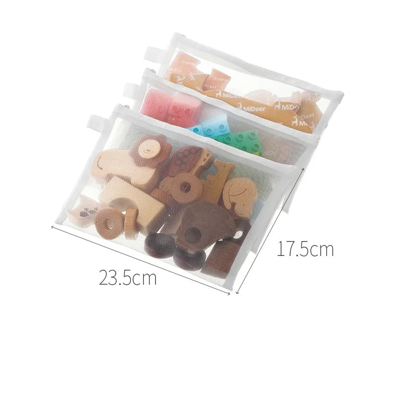 Transparent Storage Bags for Organization