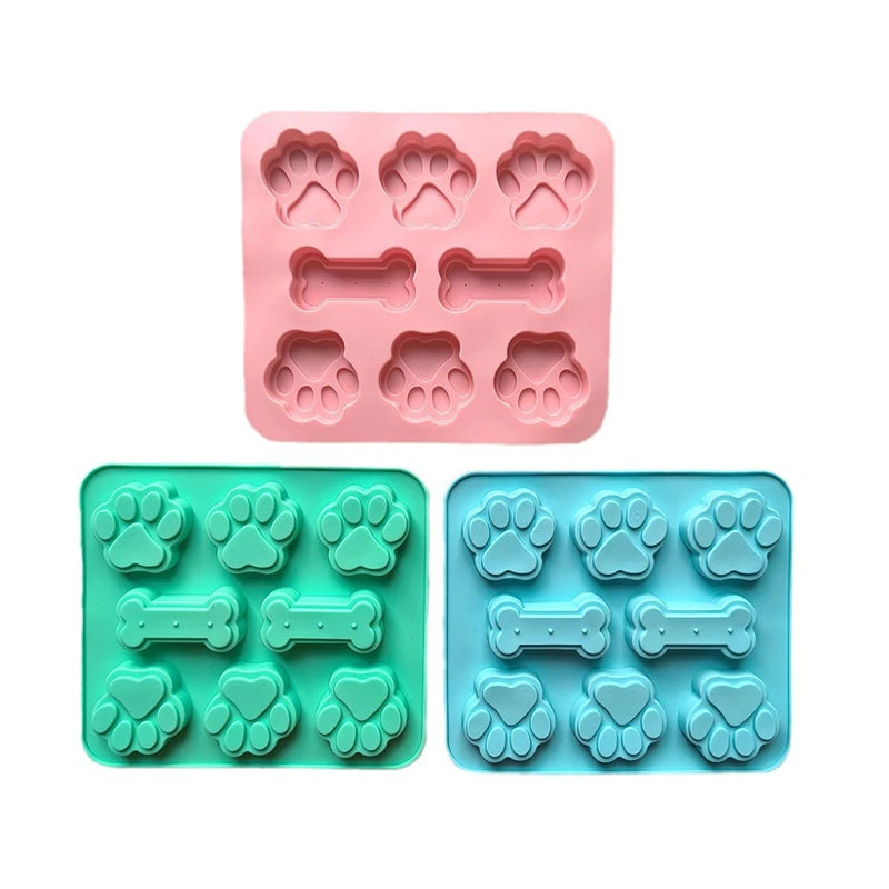 Paw And Bone Silicone Mold for Baking
