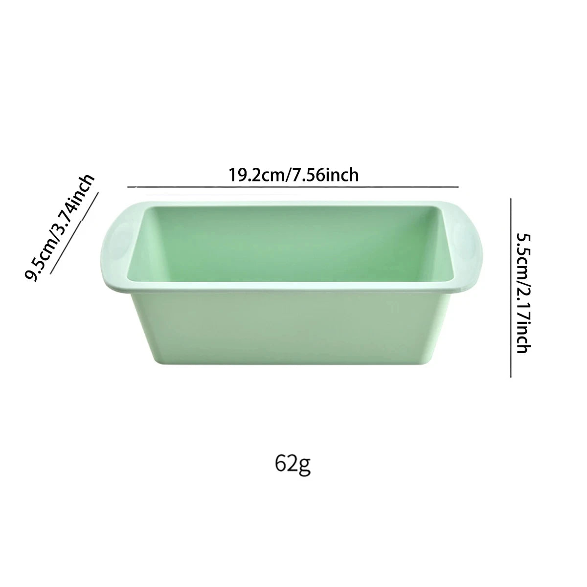 7x4 Silicone Loaf Pan for Baking