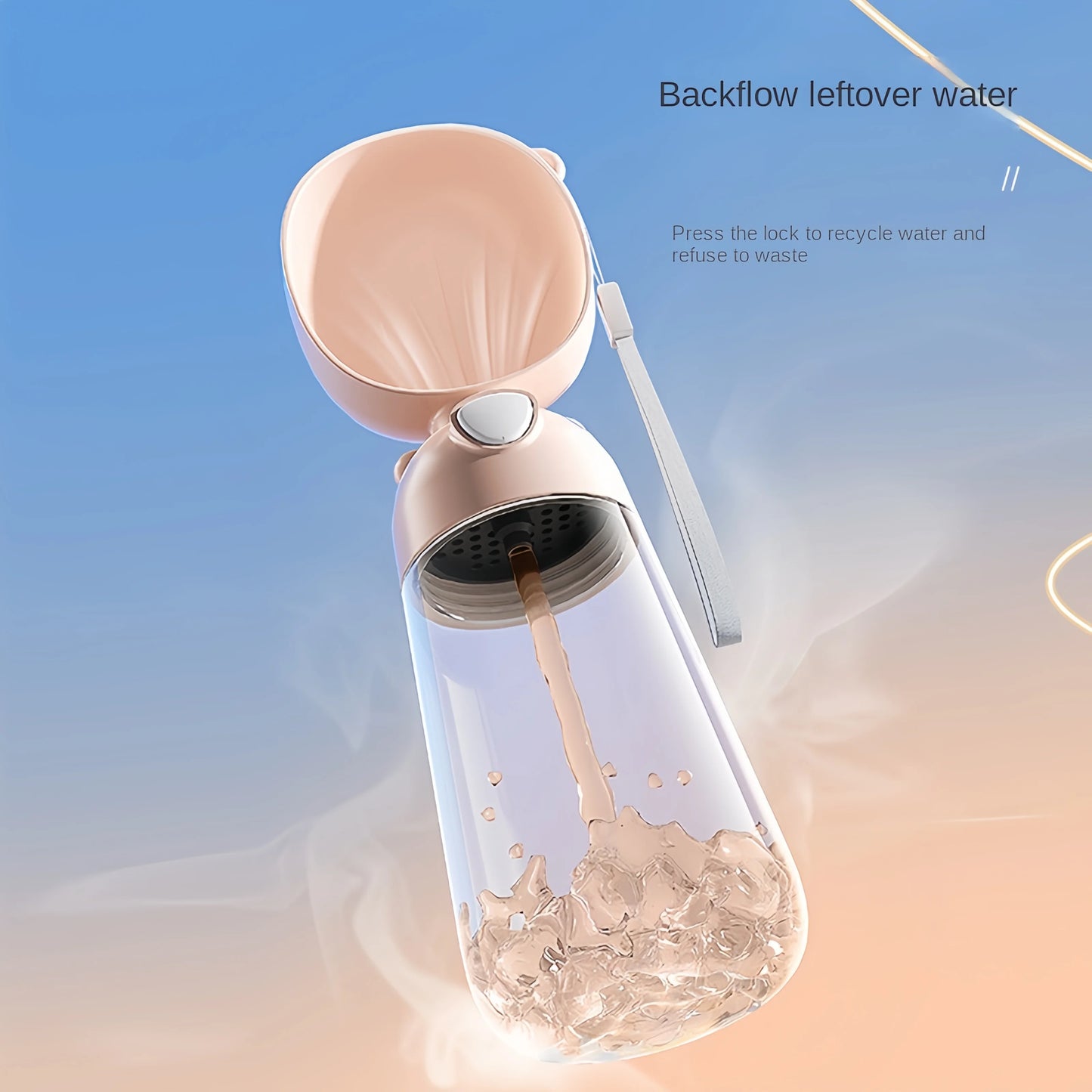 On the Go Water Bottle for Your Furry Friend