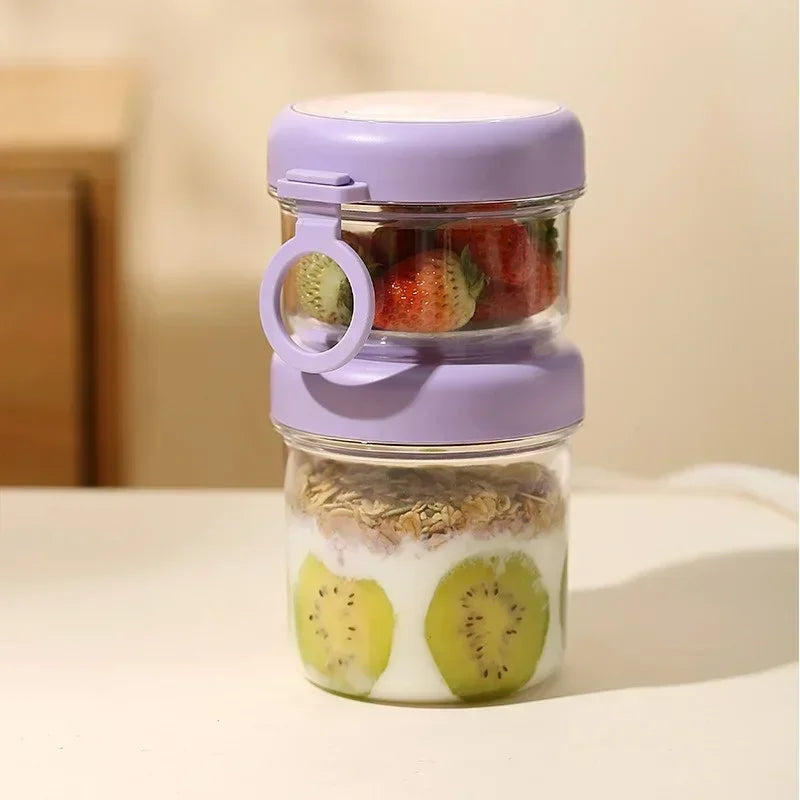 On the Go Breakfast Cup Containers Single Layer