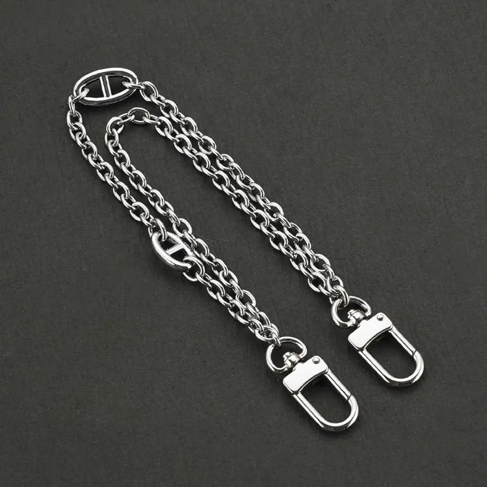 Metal Chain Handbag Accessory