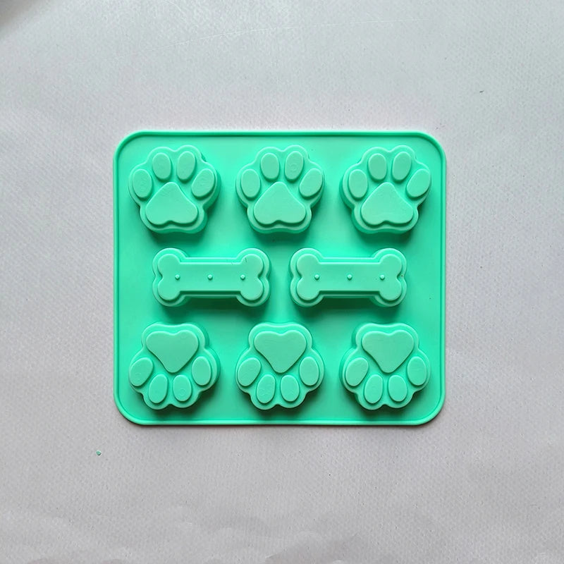Paw And Bone Silicone Mold for Baking