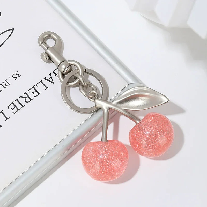 Cherry Pendant Keychain