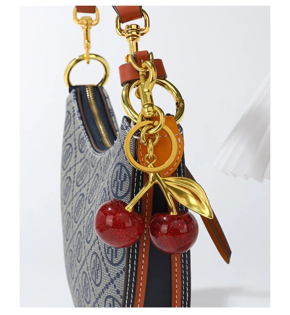 Cherry Pendant Keychain