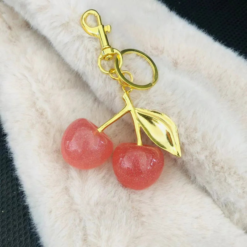 Cherry Pendant Keychain