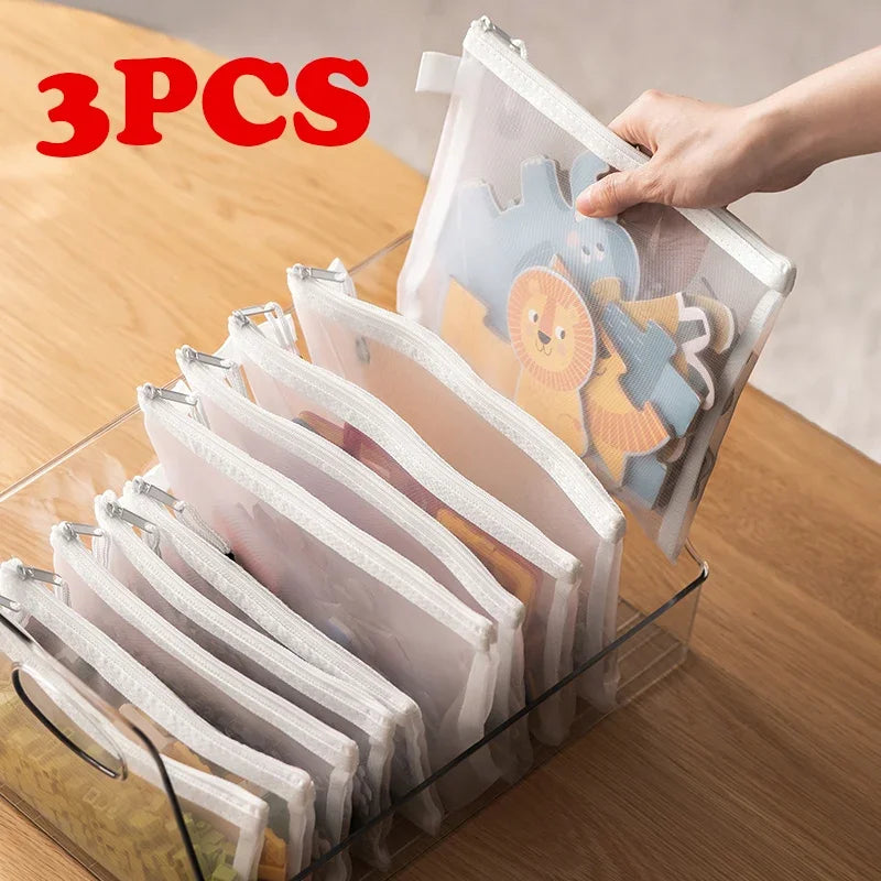 Transparent Storage Bags for Organization