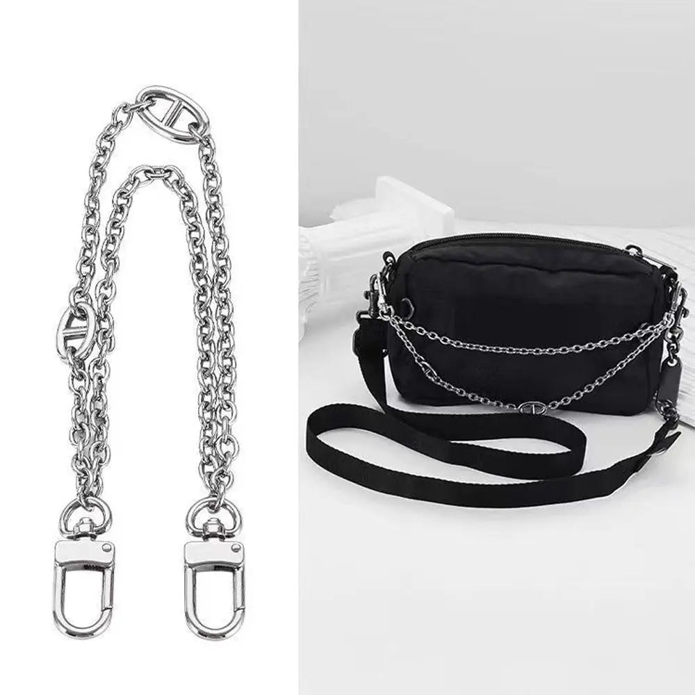Metal Chain Handbag Accessory