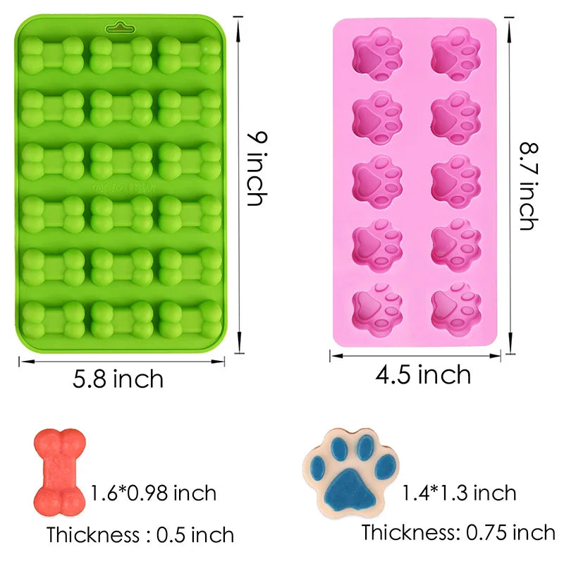 Silicone Baking Molds for Dog Treats